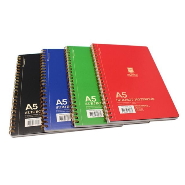 친절한탄씨 (5개묶음) 서브젝 절취스프링 노트(A5/좌철/80매/색상랜덤/옥스포드)