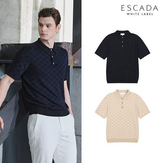 [에스까다]O ESCADA 26SS 남성 카라 니트 1종
