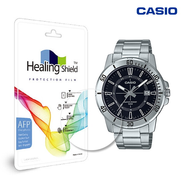 힐링쉴드 카시오 MTP-VD01D-1C 전용 힐링쉴드 시계보호필름 기스방지 유리보호필름