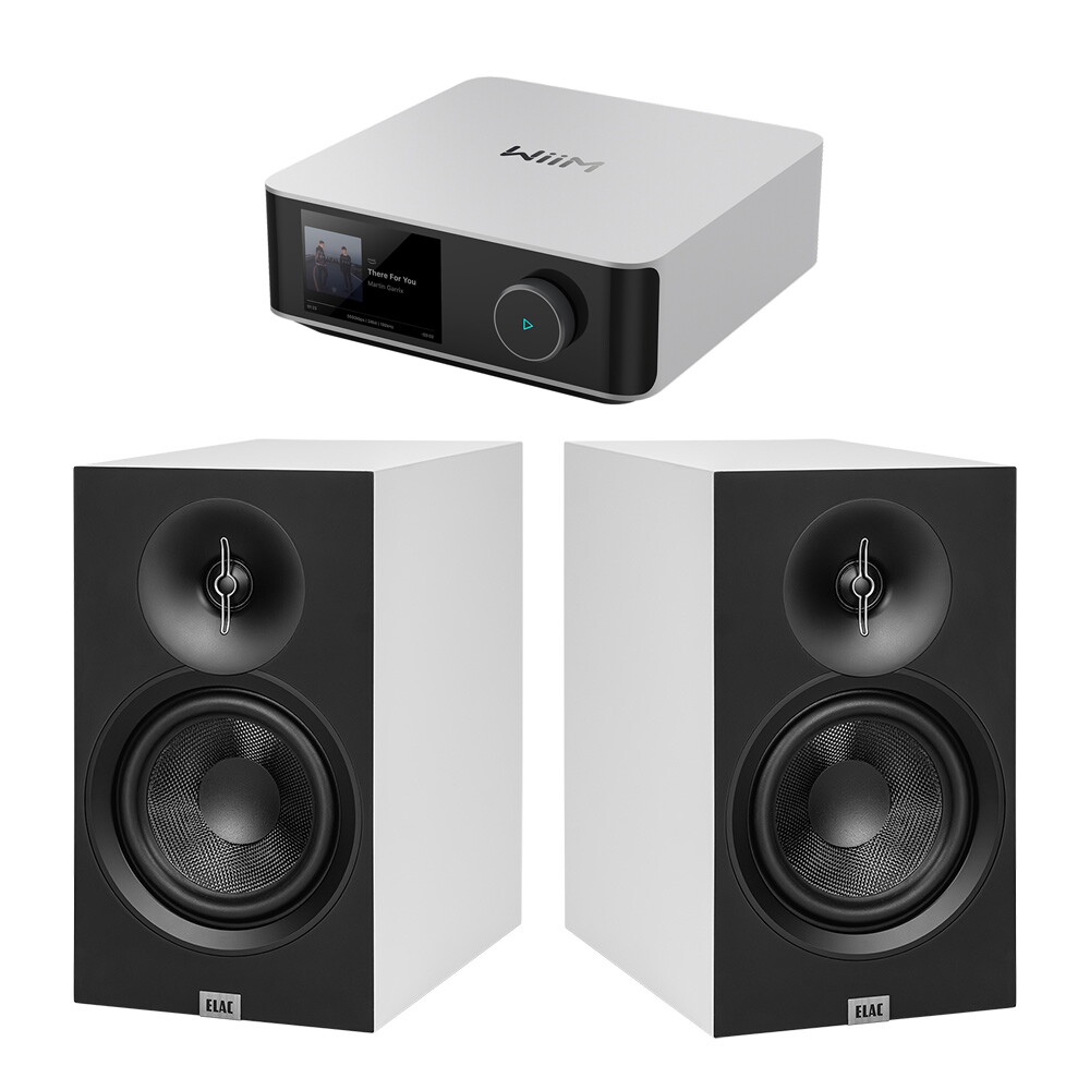WiiM(윔) Amp Ultra + 엘락 DB63 올인원 스트리밍 하이파이 오디오