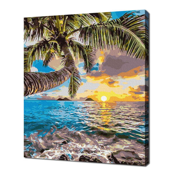 에코솔 아트박스 아트박스/셀프페인팅 에코솔 DIY명화 휴8-캐러비언 그레이스베이 4050 28색