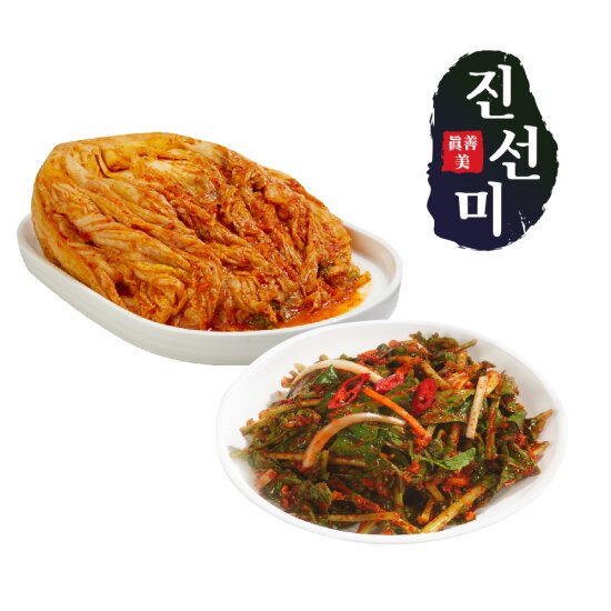 진선미 포기김치 1.8kg+열무 1kg
