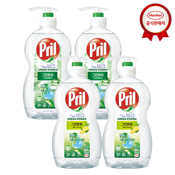 헨켈 [헨켈]프릴 시크릿 오브 그린파워 700mlx4개