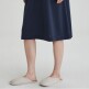 [자주][JAJU/자주] 여 소프트 반팔 파자마 원피스_네이비