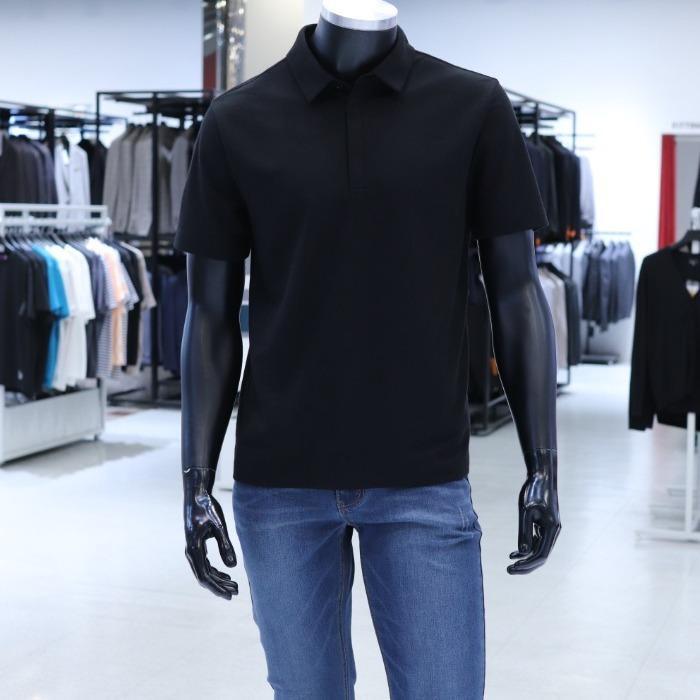 STCO STCO 세이브존04 레귤러핏 카라 반팔 티셔츠  1TS23283