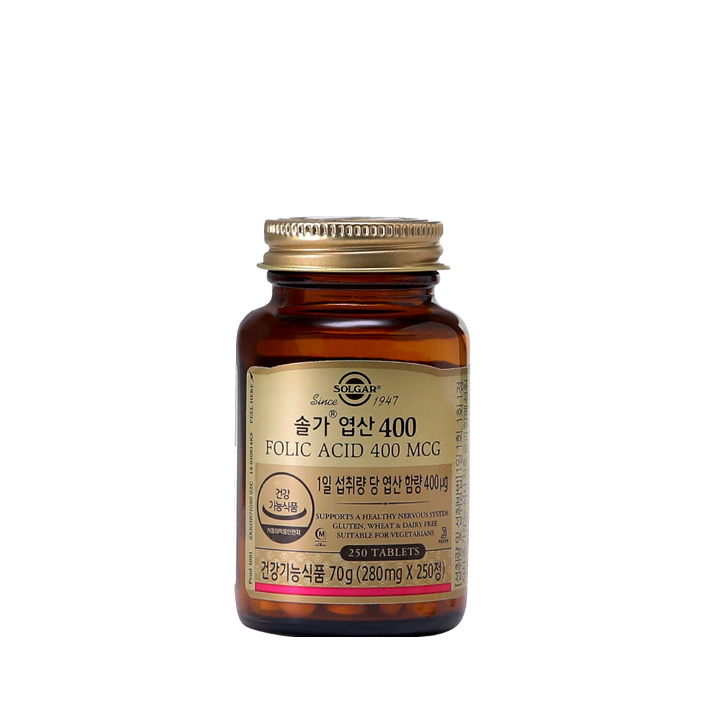 솔가 (솔가) 엽산 400 250정X 1개 (8개월)
