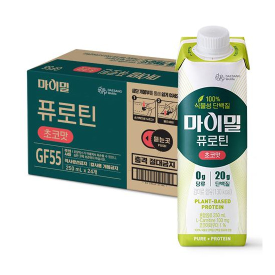 [대상웰라이프][24팩]마이밀 퓨로틴 초코맛(250mL X 24입)