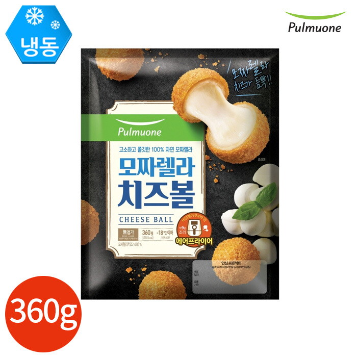 풀무원 풀무원 풀무원 모짜렐라 치즈볼 360g x 1봉