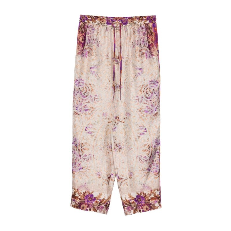 PIERRE LOUIS MASCIA 피에르루이마샤 피에르루이마샤 플로럴 드로우스트링 팬츠 ALOE S PT10959 101517905