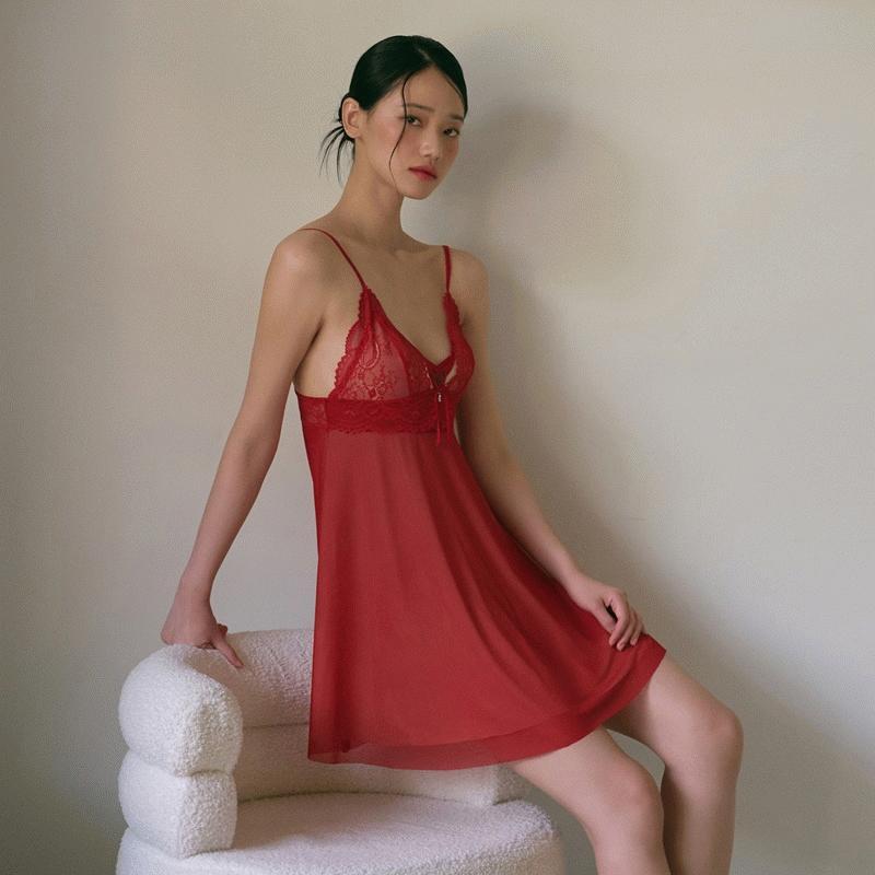 비너스 플러스(엔터) 비너스 플러스 크리스마스 이벤트 잠옷 풀슬립 SFSD557SSG