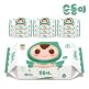 [순둥이][순둥이]생분해물티슈 로하스 물티슈 70매 캡형 10팩/LC-01