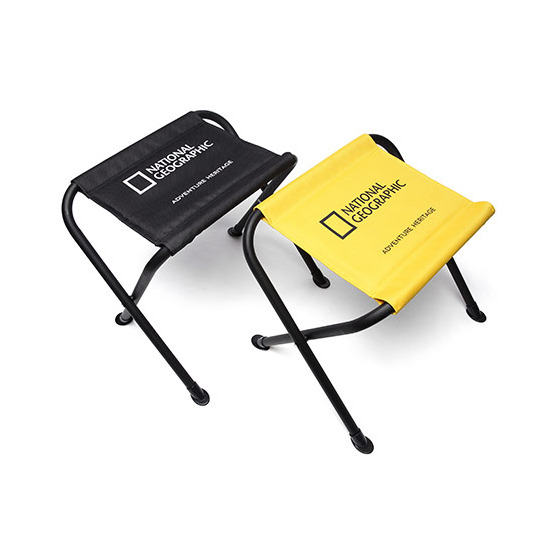 내셔널지오그래픽 캠핑 N215ACH040 시그니쳐 스튤 체어 세트 (BLACK+YELLOW SET)