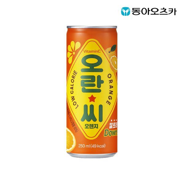 교보문고 조선달타운 오란씨 오렌지 탄산음료 250ml 30캔