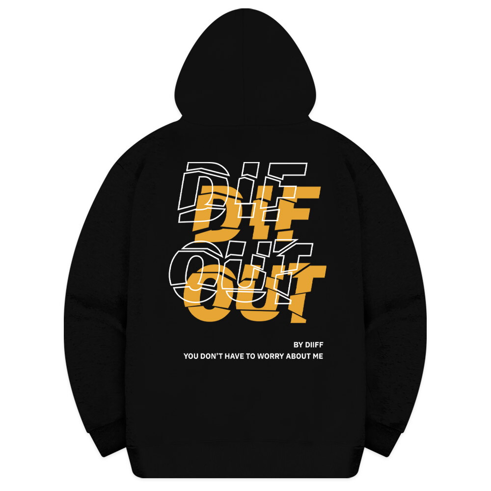 주식회사 마이스탈 디프(남성) [디프][당일발송/타임특가] 디프 실론아웃 오버핏 후드집업 후드 짚업 빅사이즈 남녀공용 DHD_0023 (6Color)