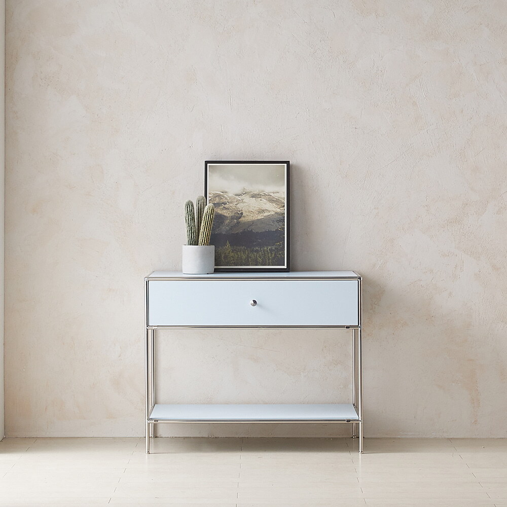 로쏘가구 [로쏘가구]가디안 스테인레스 낮은 콘솔 800