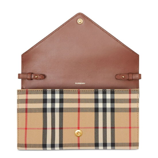 [BURBERRY] 디태처블 스트랩 빈티지 체크 지갑 8025162