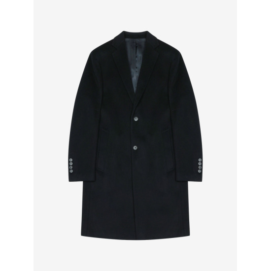 [지이크]F/W 프리미엄 블랙 체스터필드 캐시미어 싱글 기본코트 JH7031