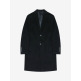 [지이크]F/W 프리미엄 블랙 체스터필드 캐시미어 싱글 기본코트 JH7031
