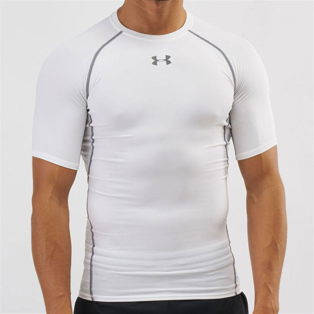 언더아머 언더아머 HeatGear 반팔 컴프레션 셔츠 1257468-100