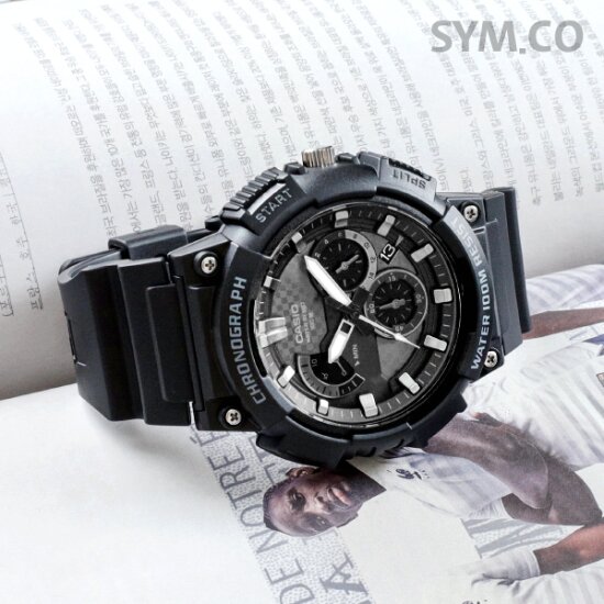 casio chronograph mcw 200h