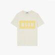 [MSGM] 여성 박스 로고 반팔티 화이트 MGM22FRTS304OW