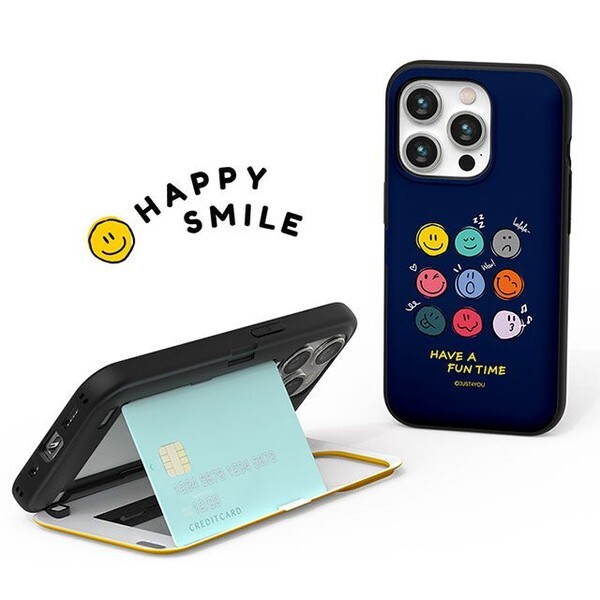 알티피아 [하프클럽/알티피아]갤럭시S23플러스 와글와글 카드수납 범퍼케이스 S916