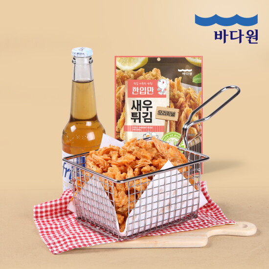 [바다원(주)]바다원 한입만 새우튀김 오리지널 30gx4봉