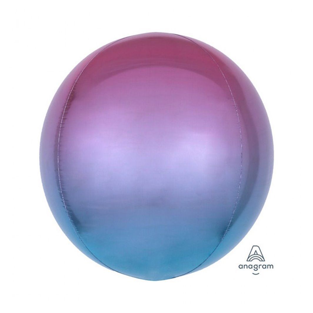 지오벤처스 PWM - DK 오브옹브레은박풍선(핑크퍼플블루)생일