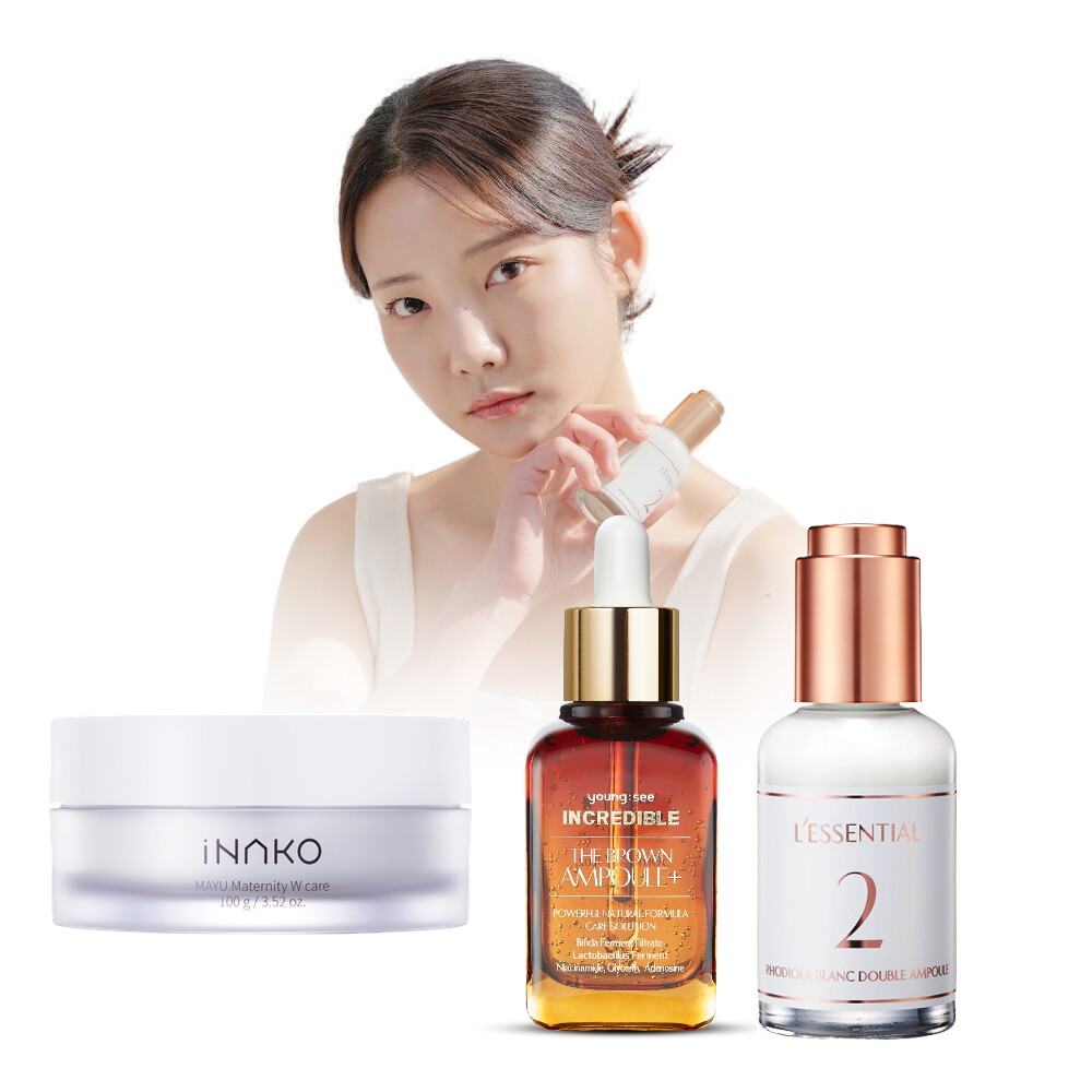 레센셜 [레센셜/영시/아이나코] 미백부터 광채까지!매끈 피부 비결