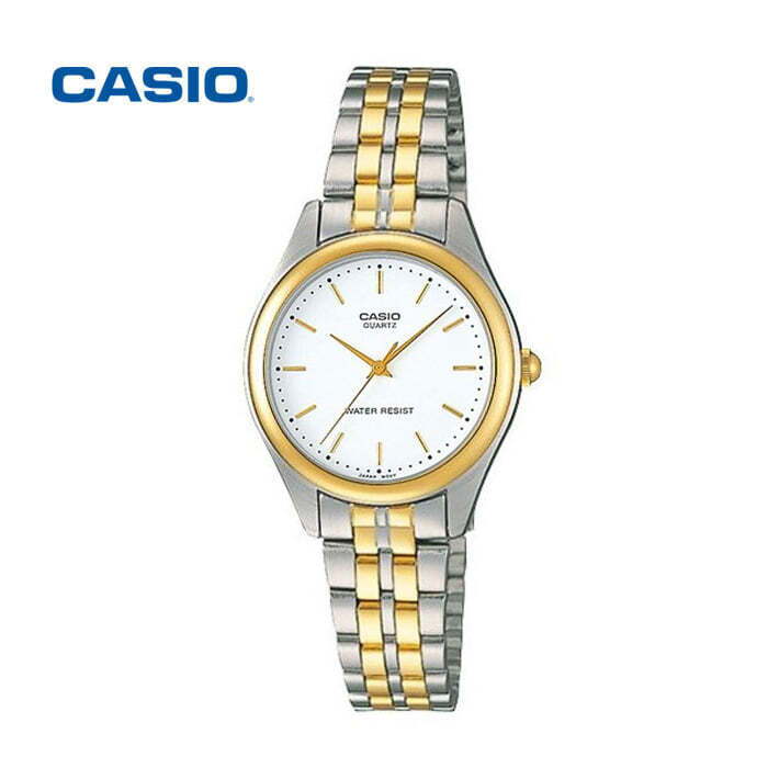 카시오 카시오 [카시오]카시오 LTP-1129G-7A 클래식 여성 아날로그 콤비 메탈 손목 시계