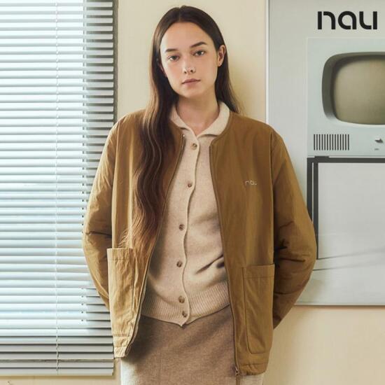 [나우]U 카라반패딩가디건 D.BEIGE (1NUPDW3902_DE)