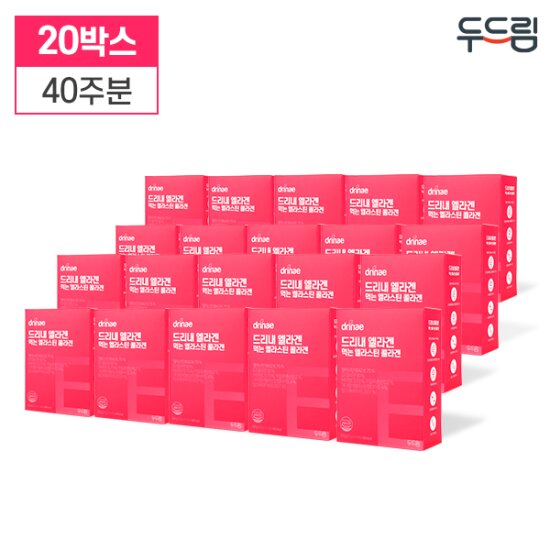 [40주분] 두드림 엘라겐 (20g*14포*20박스)