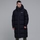 [내셔널지오그래픽]내셔널지오그래픽 N234UDW860 카이만 프로 롱기장 구스 다운 점퍼 SMALL LOGO BLACK