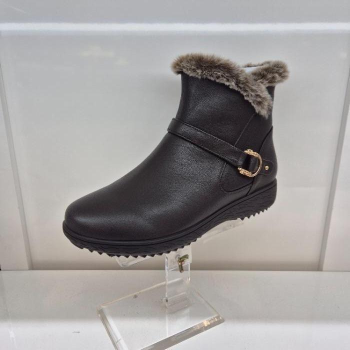 엘칸토 엘칸토 [엘칸토]엘칸토 HC11 양가죽 여성 앵클부츠 N6V7U5T4C85 (45268287)