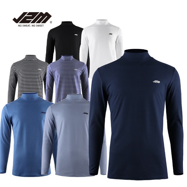 기타 [제이투엠골프]제이투엠골프 핫세븐맨 터틀넥 기모긴팔티셔츠_201M