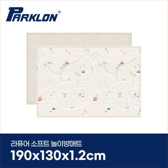 [파크론]어라운드타운 라퓨어 소프트 놀이방매트 일반형 190x130x1.2cm