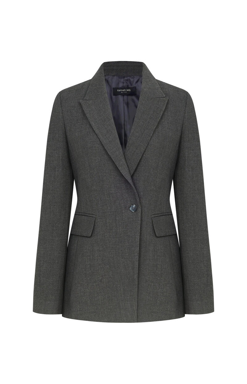 상세참조 케네스레이디(프리미엄) E003 포에 테일러드 자켓 EVJKPK8400