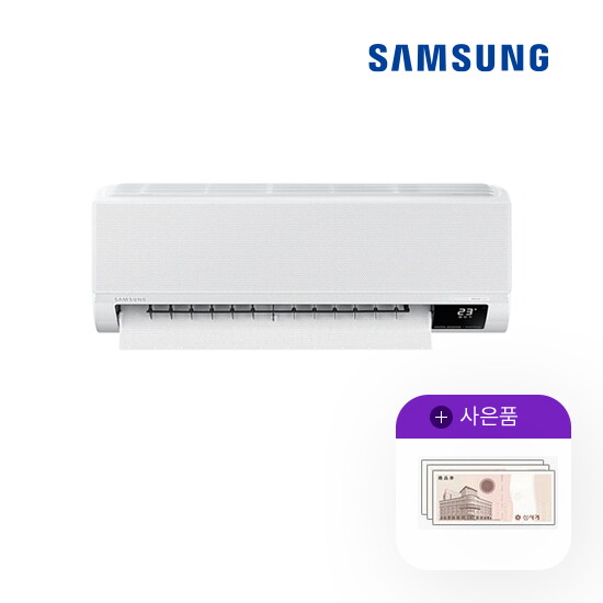 삼성전자 [렌탈]삼성전자 [렌탈] 삼성 비스포크 AR07B9350HZS 무풍 와이드 벽걸이 7평형 에어컨 월24900원 5년약정/60개월 의무사용