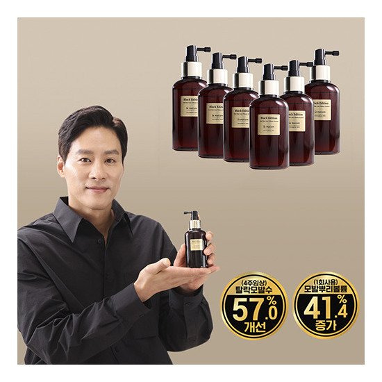 [라메종]★롯데단독★ [방송에서만]라메종 블랙에디션 탈모케어 헤어토닉 100ml*6통