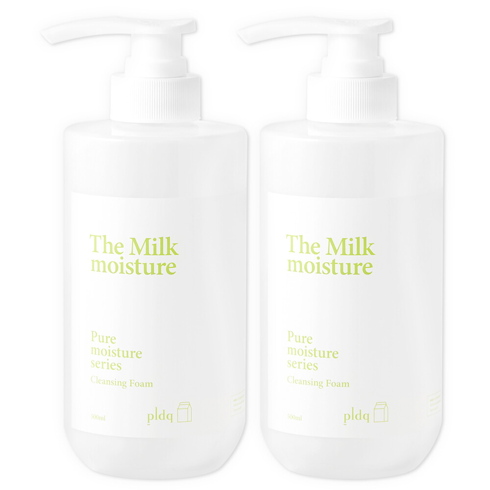 피엘디크 더 밀크 모이스처 클렌징폼 500ml 2개