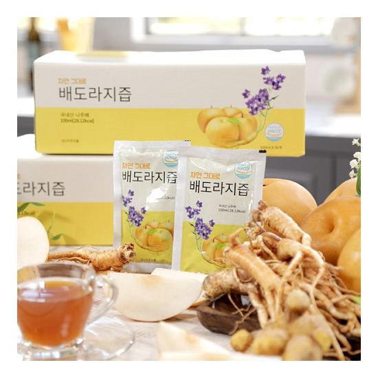 [자연식품]배도라지즙 총60팩(100ml×1팩)