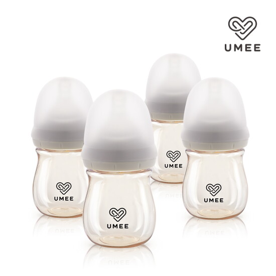 [유미][유미] 160ml 젖병 오트밀 4팩세트(젖꼭지포함) PPSU