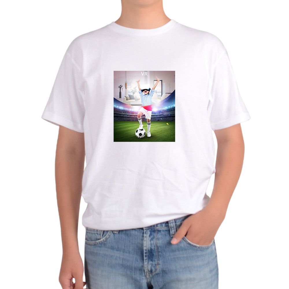 톰스외 지오벤처스 오버핏 반팔티 가상세계 축구시합 사커 슛 디자인의류