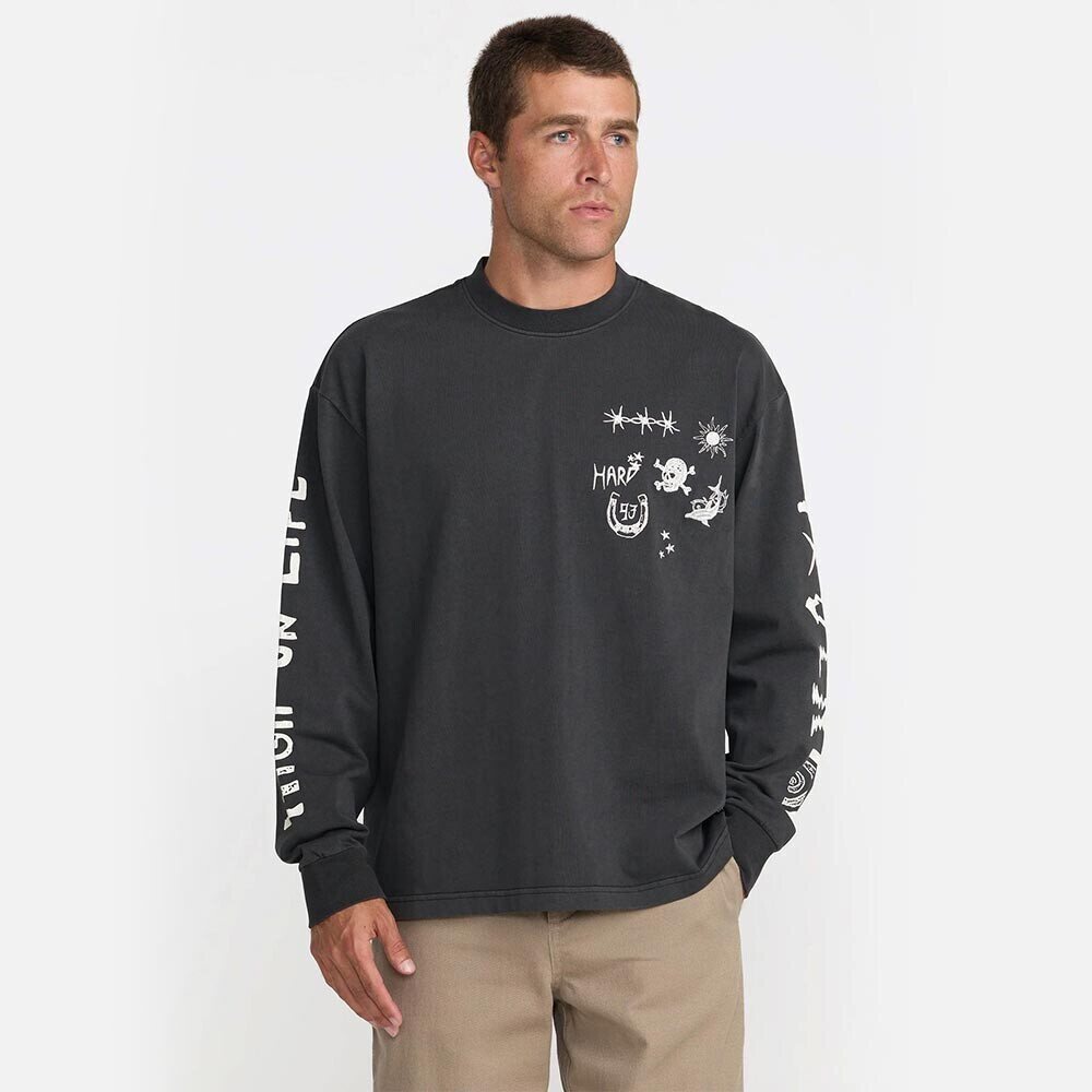 보드라이더스 [보드라이더스]RVCA X DANI MILLER HIGH ON LIFE 긴팔 티셔츠 (VG31LT057PTK)_CA