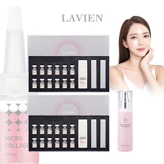 [라비앙][정상가  1,060,000원] [더블] 라비앙 슬림 NEW 핑크 콜라겐 프로그램 [앰플 24주분] + 콜라겐 미스트