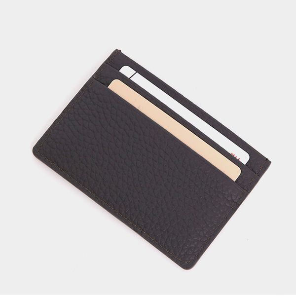 주식회사 아빈크 카멜브라운 [하프클럽/카멜브라운]토고가죽 카드 슬롯카드지갑