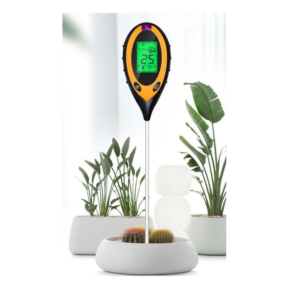 오너클랜 토양측정기 산소 온도 수분 광도 식물 화분 습도계 흙
