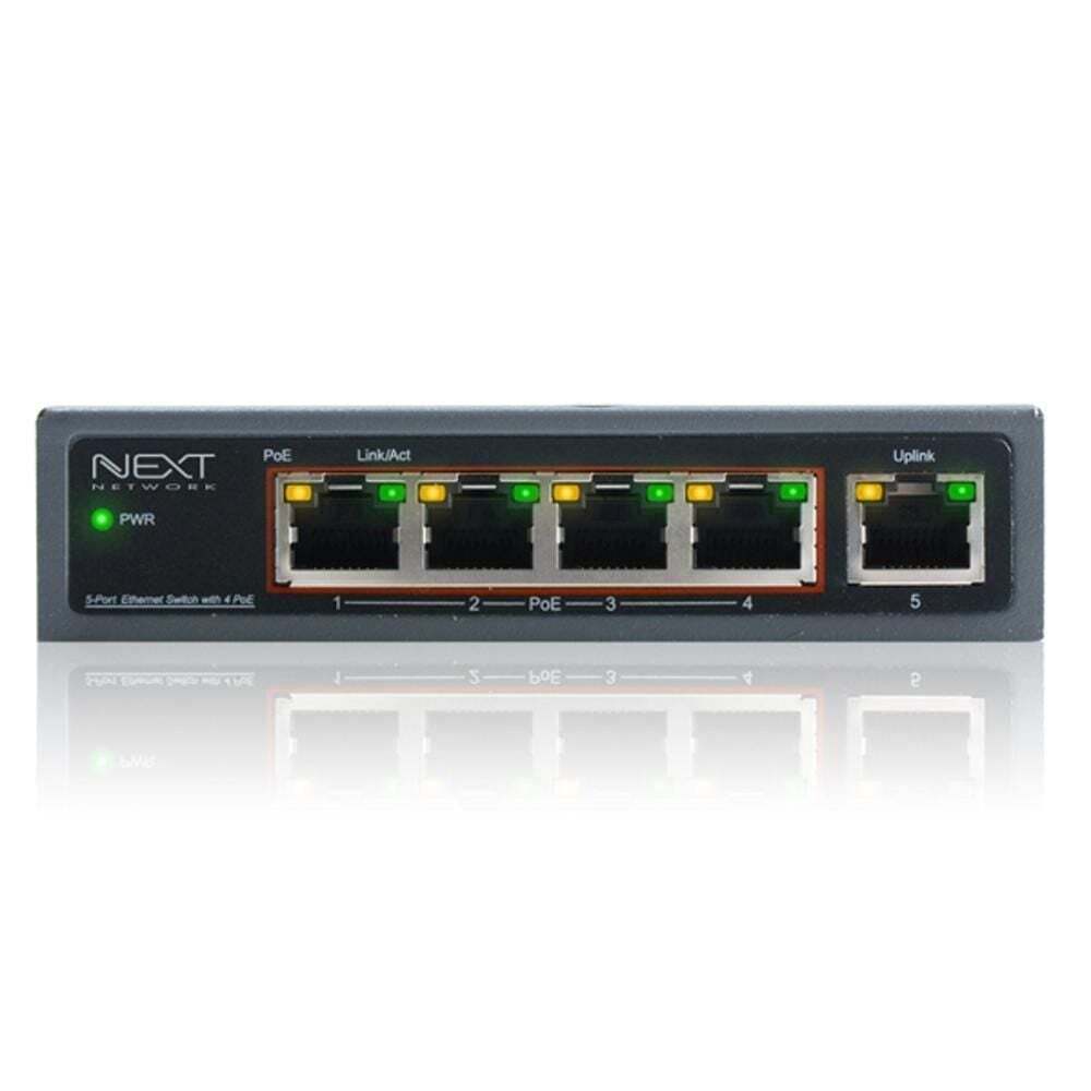 지오벤처스 네트워크 장치 허브 4포트 POE 5포트 스위치 아답터
