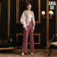 [안나수이]안나수이(ANNA SUI) 와이드 캐시미어 울 블랜딩 팬츠 1종