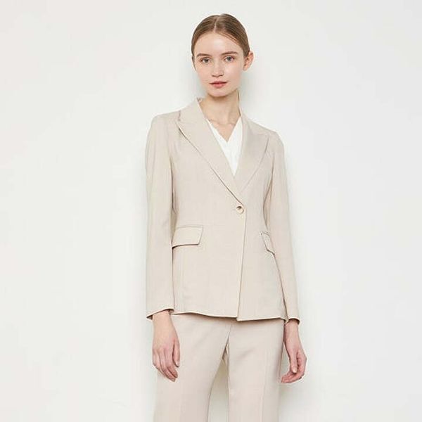 케이엘 [하프클럽/KL]MARIO원 버튼 셋업 재킷 KWJKPE4000